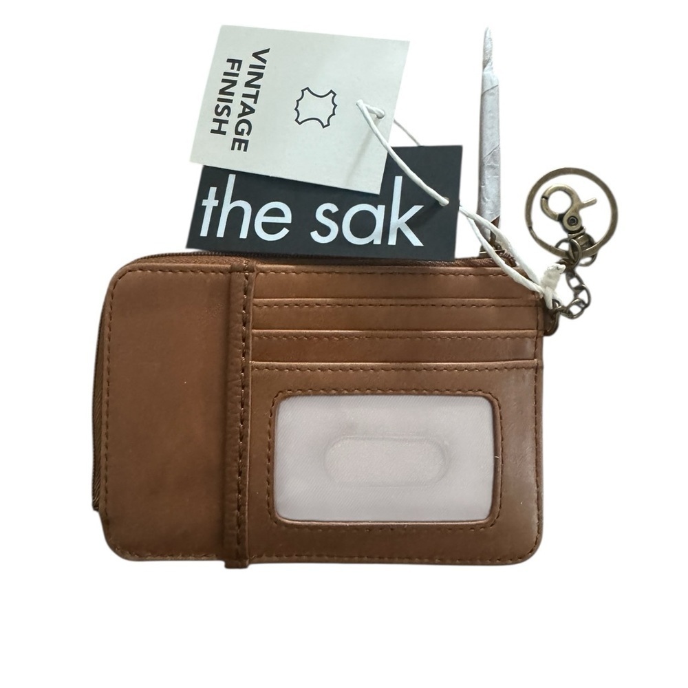 The Sak Women's Iris Leather Card Case Wallet - Picture 3 of 5